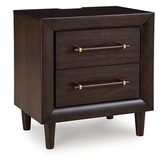 Dantenton Two Drawer Night Stand