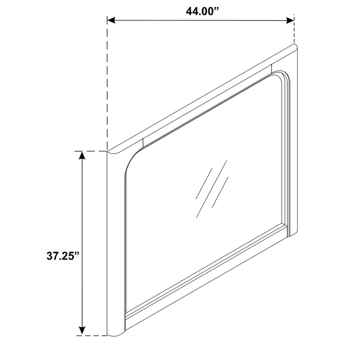 Solano 4-piece Queen Bedroom Set Weathered Mango