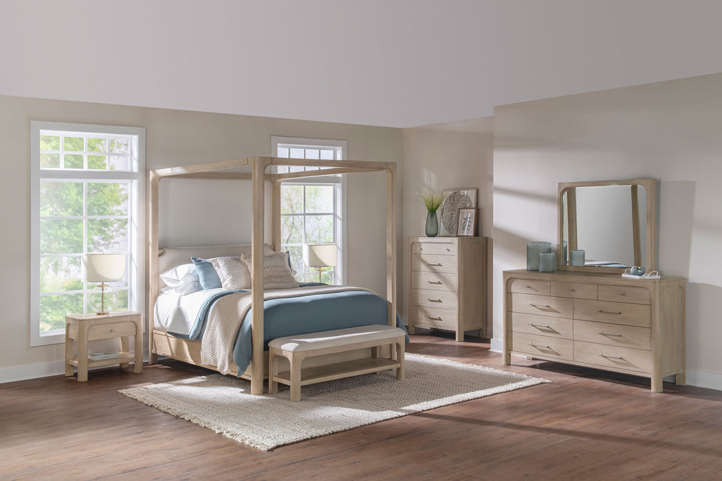 Solano 9-drawer Bedroom Dresser with Mirror Weathered Mango