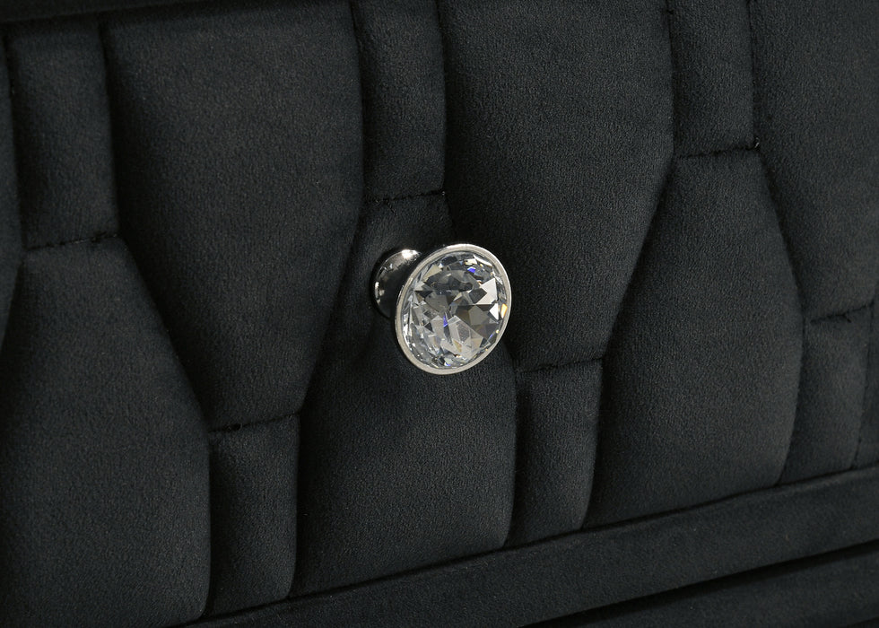 Lorient 4-piece Queen Bedroom Set Black