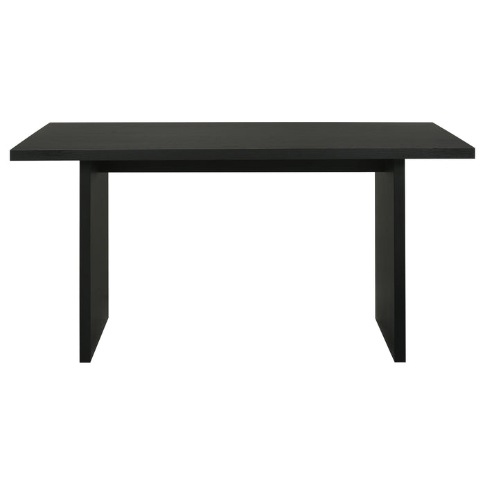 Decker 7-piece 70-inch Rectangular Counter Height Dining Set Grey and Black