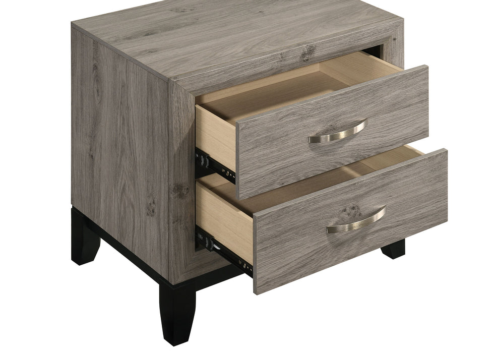 Watson Four-piece Eastern King Bedroom Set Light Taupe