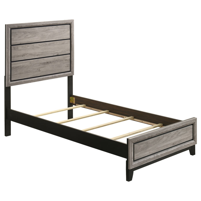 Watson Four-piece Twin Bedroom Set Light Taupe
