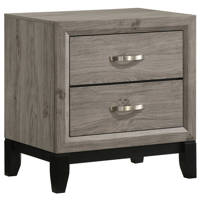 Watson Five-piece Twin Bedroom Set Light Taupe