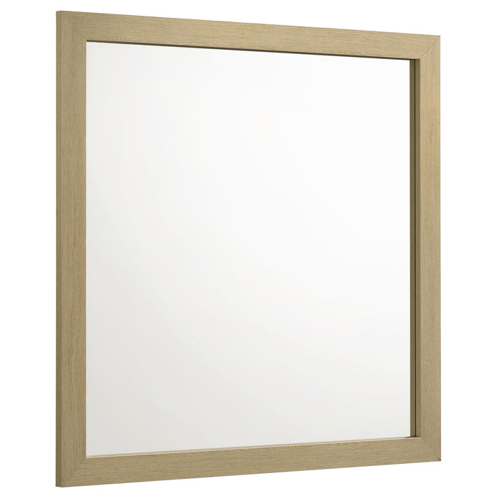 Hendricks Dresser Mirror Light Oak