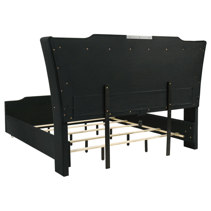 Lorient 4-piece California King Bedroom Set Black