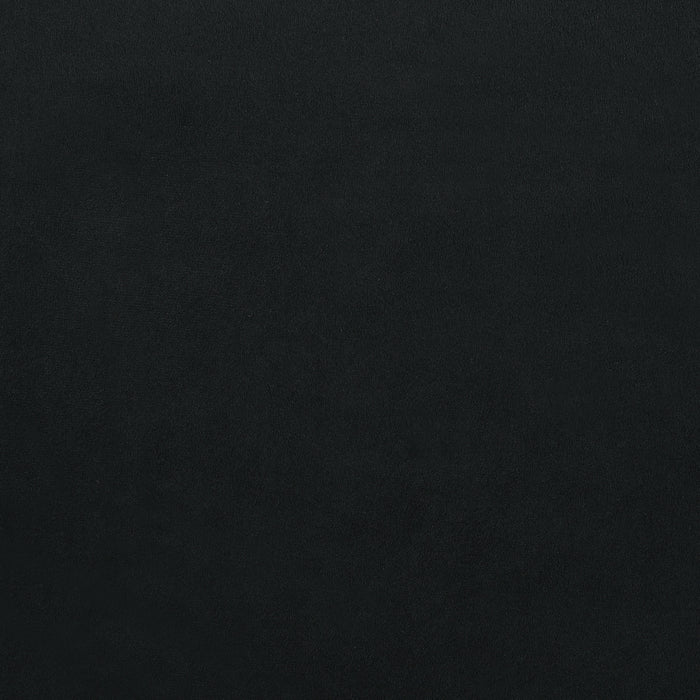 Ravenne Velvet Upholstered Eastern King LED Panel Bed Black