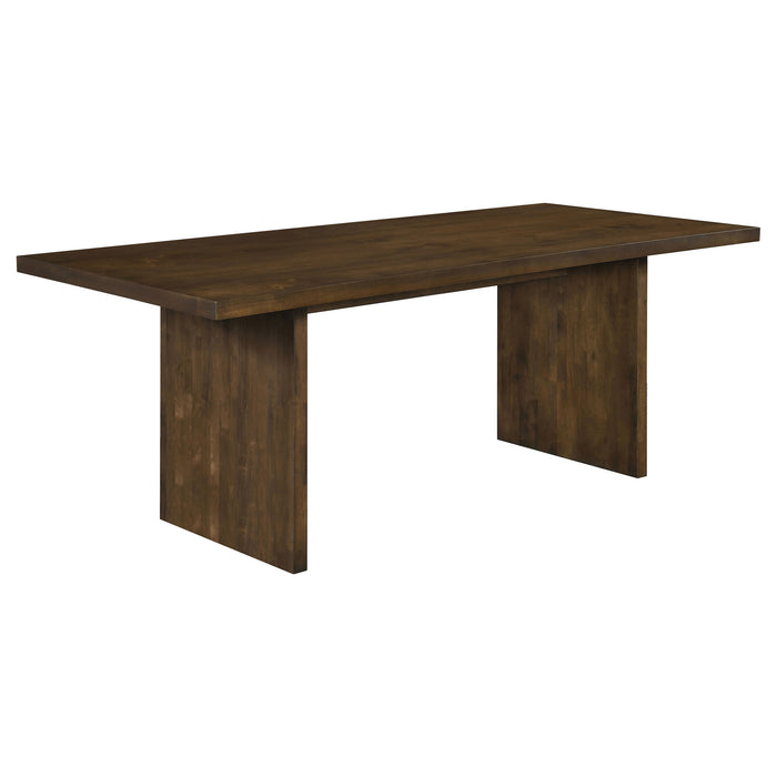 Decker 7-piece 82-inch Rectangular Dining Set Walnut