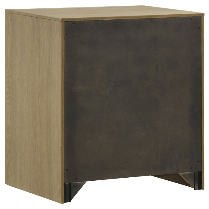 Hendricks 4-piece California King Bedroom Set Light Oak