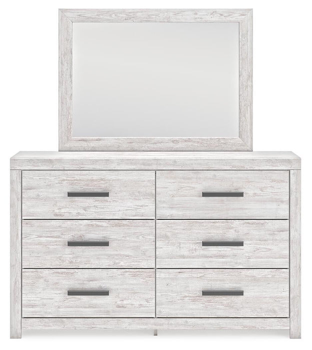 Cayboni Full Panel Bed, Dresser, Mirror, Chest and Nightstand