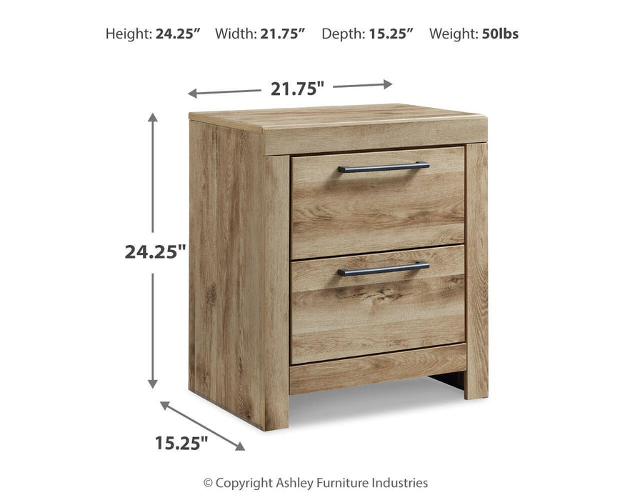 Hyanna Full Panel Headboard, Dresser, Mirror and Nightstand