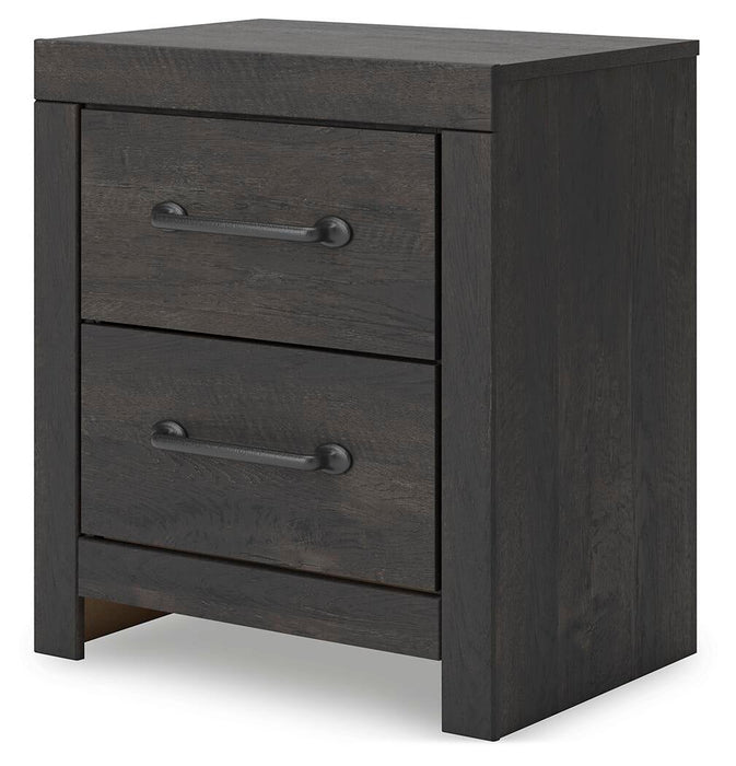 Hollivern Twin Panel Storage Bed, Dresser, Mirror, Chest and Nightstand
