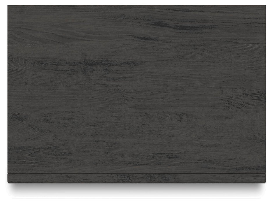 Fraluna King Panel Storage Bed, Dresser, Mirror and Nightstand