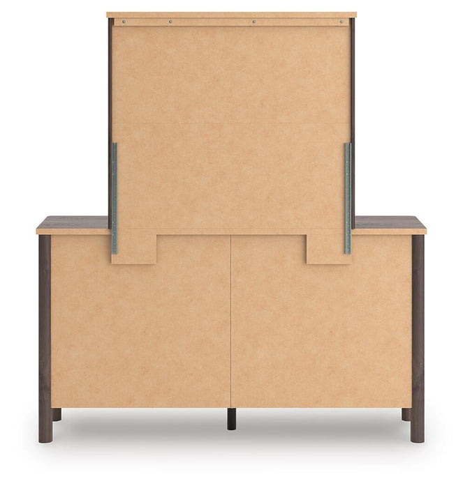 Pamytta King Panel Platform Bed, Dresser, Mirror, Chest and Nightstand