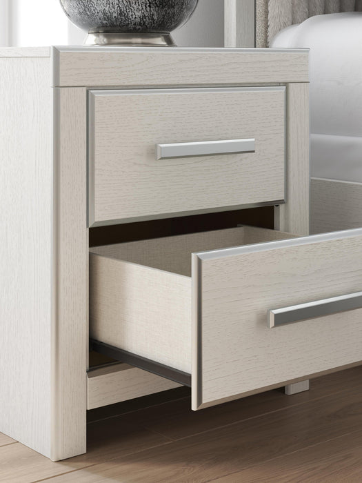 Zuraleus California King Upholstered Bed, Dresser, Mirror, Chest and Nightstand