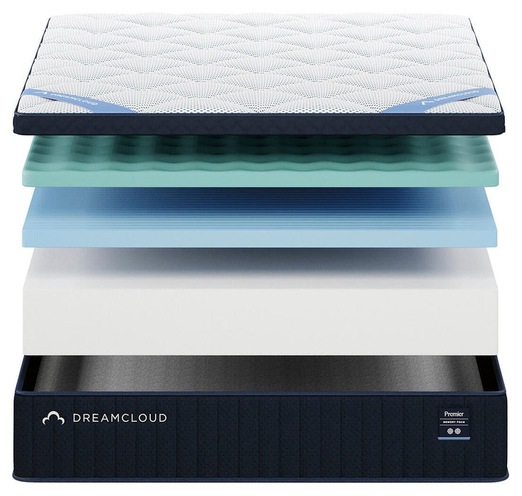 Ashley Express - Dreamcloud Premier Memory Foam Queen Mattress