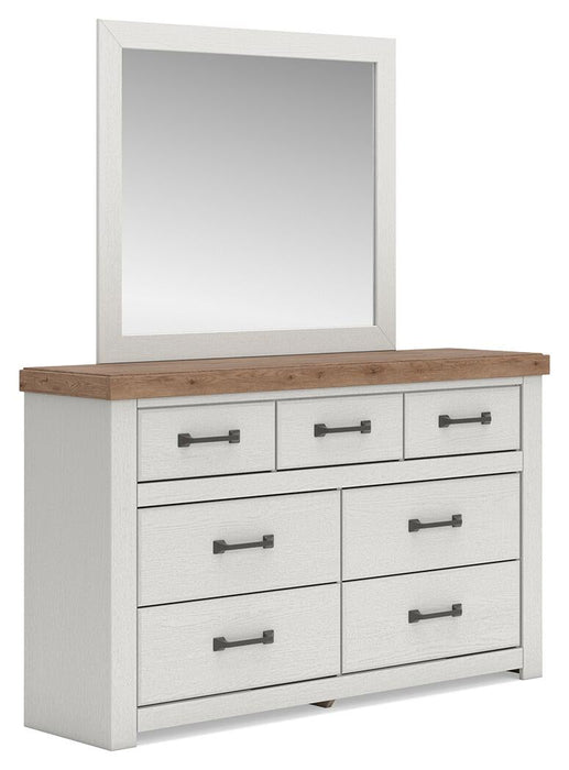 Savonport King Panel Storage Bed, Dresser, Mirror, Chest and Nightstand