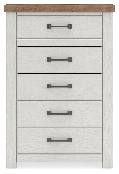 Savonport King Panel Storage Bed, Dresser, Mirror, Chest and Nightstand