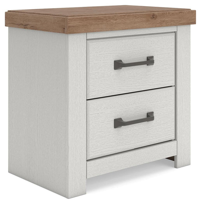 Savonport King Panel Bed with Storage. Dresser, Mirror and Nightstand