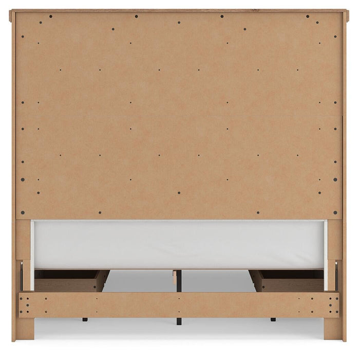 Savonport Queen Panel Storage Bed, Dresser, Mirror, Chest and Nightstand
