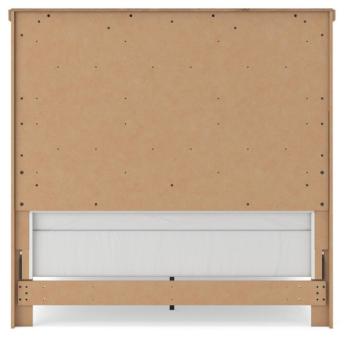 Savonport Queen Panel Bed. Dresser, Mirror and Nightstand