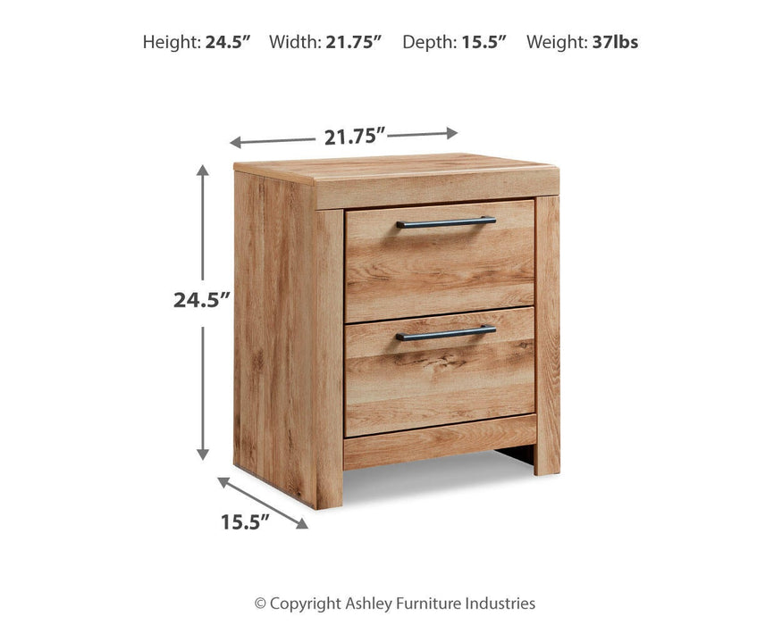 Hyanna Full Panel Headboard, Dresser, Mirror and Nightstand