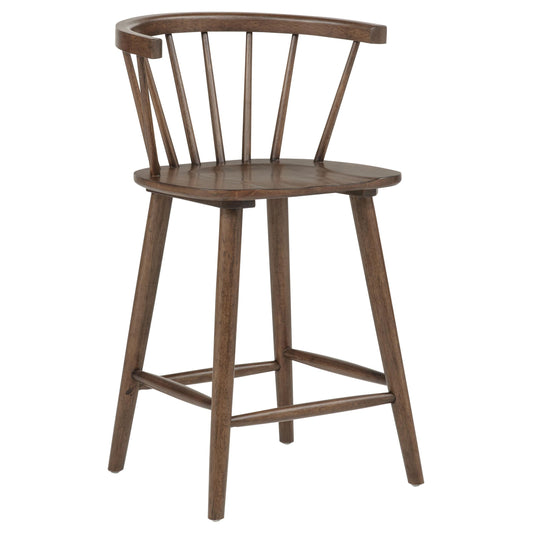 HP0426 Counter Chair Walnut (Pack of 2)