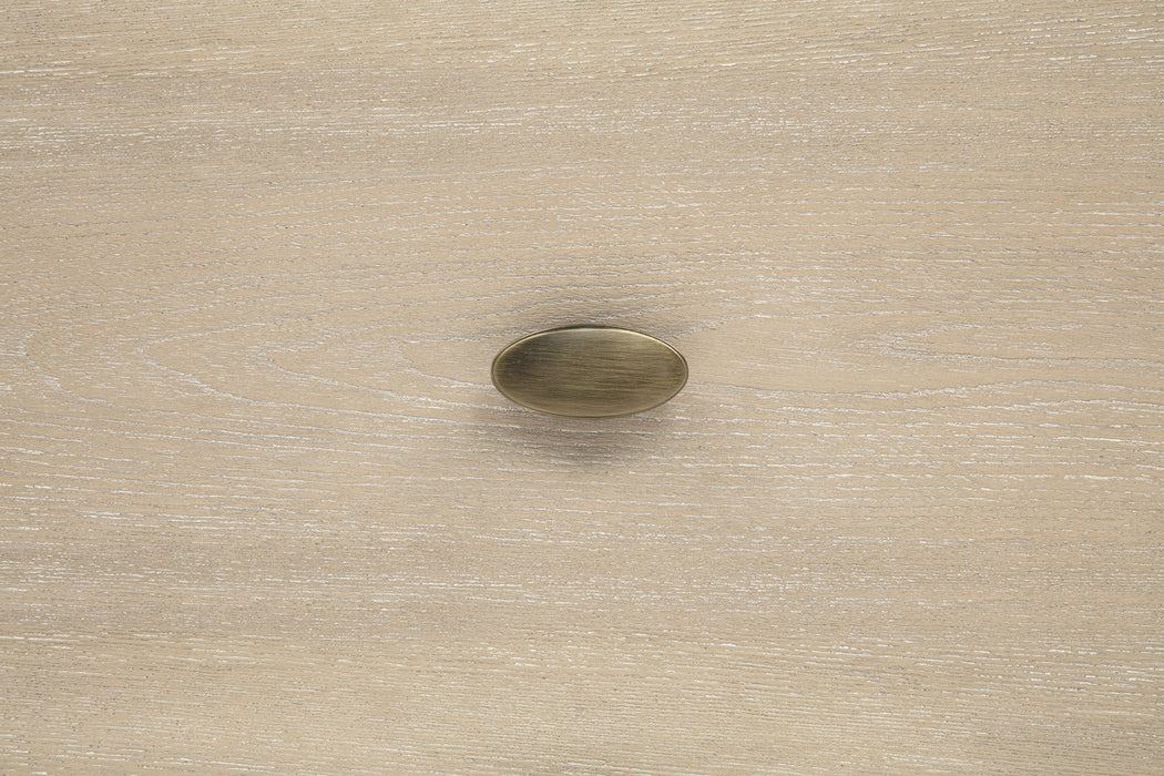 Lucaire 5-drawer Chest of Drawers Sandstone