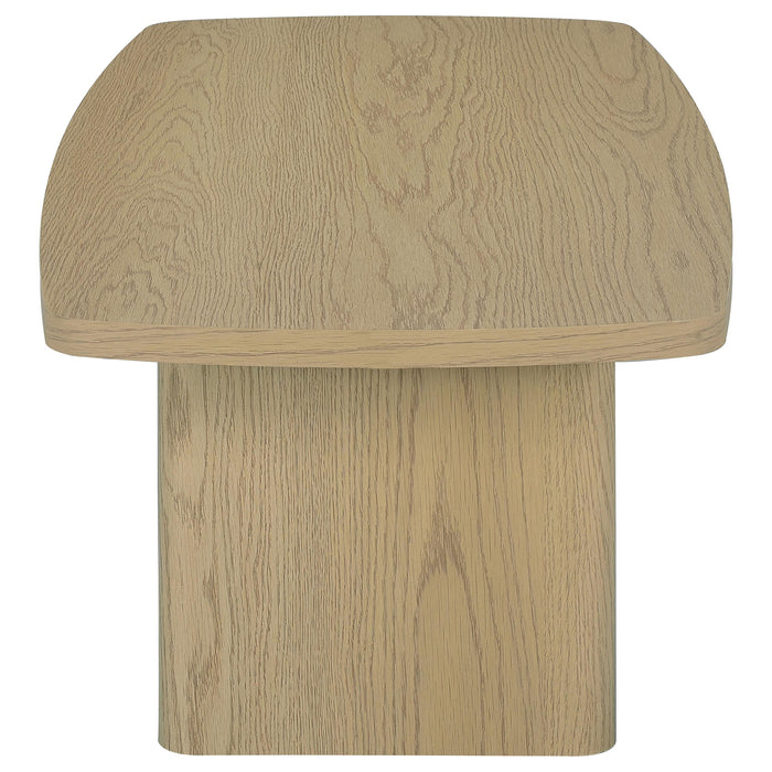 Fraser 2-Piece Greige Pedestal Coffee and End Table Set