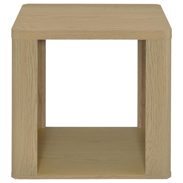 Alsina 2-Piece Coffee and End Table Set Greige