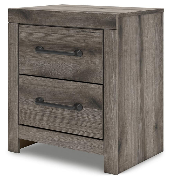 Ashley Express - Graystorm Two Drawer Night Stand