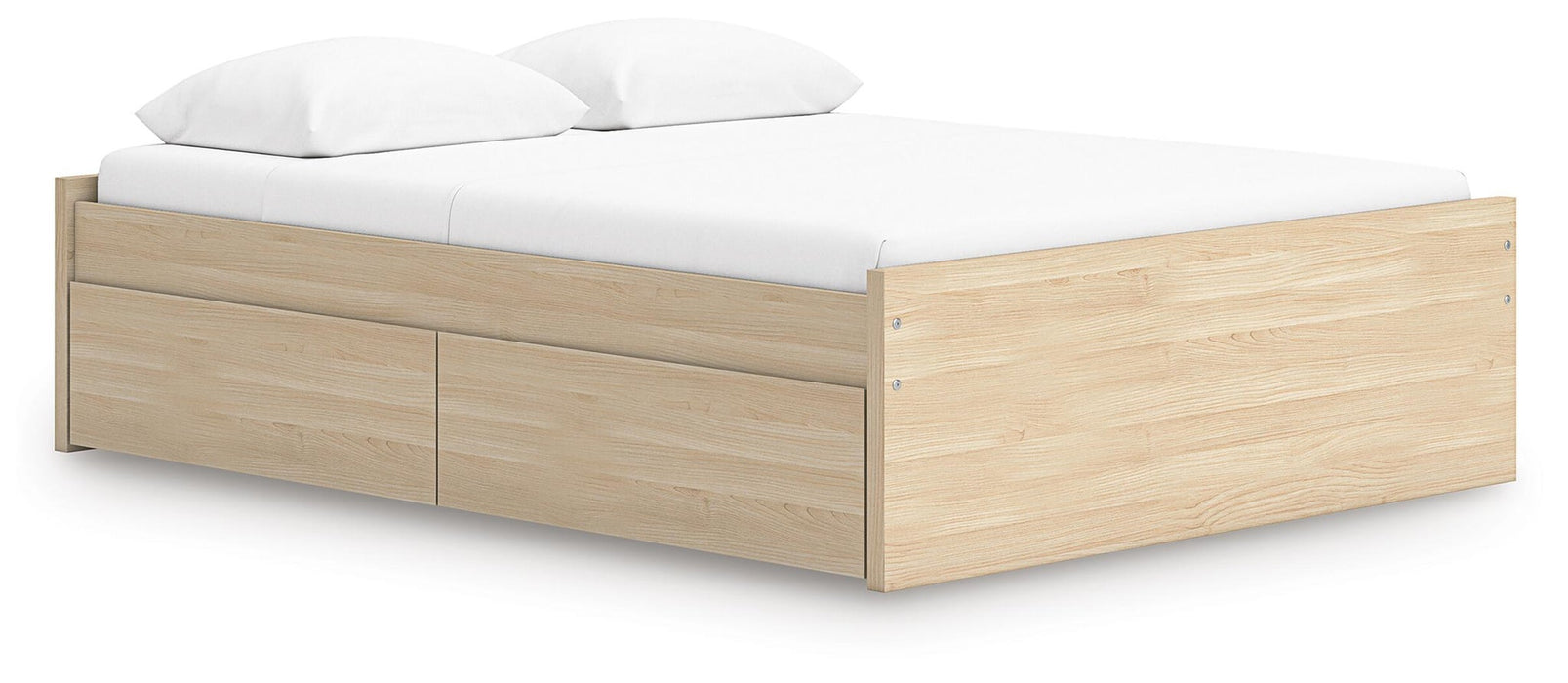 Ashley Express - Onita Queen Platform Bed with 1 Side Storage