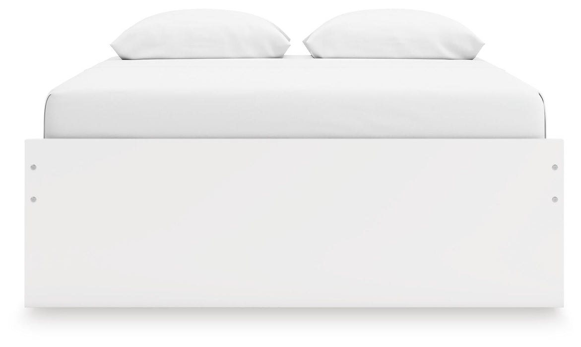 Ashley Express - Onita Queen Platform Bed with 1 Side Storage