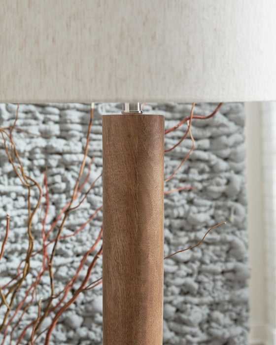 Ashley Express - Ailsa Wood Floor Lamp (1/CN)
