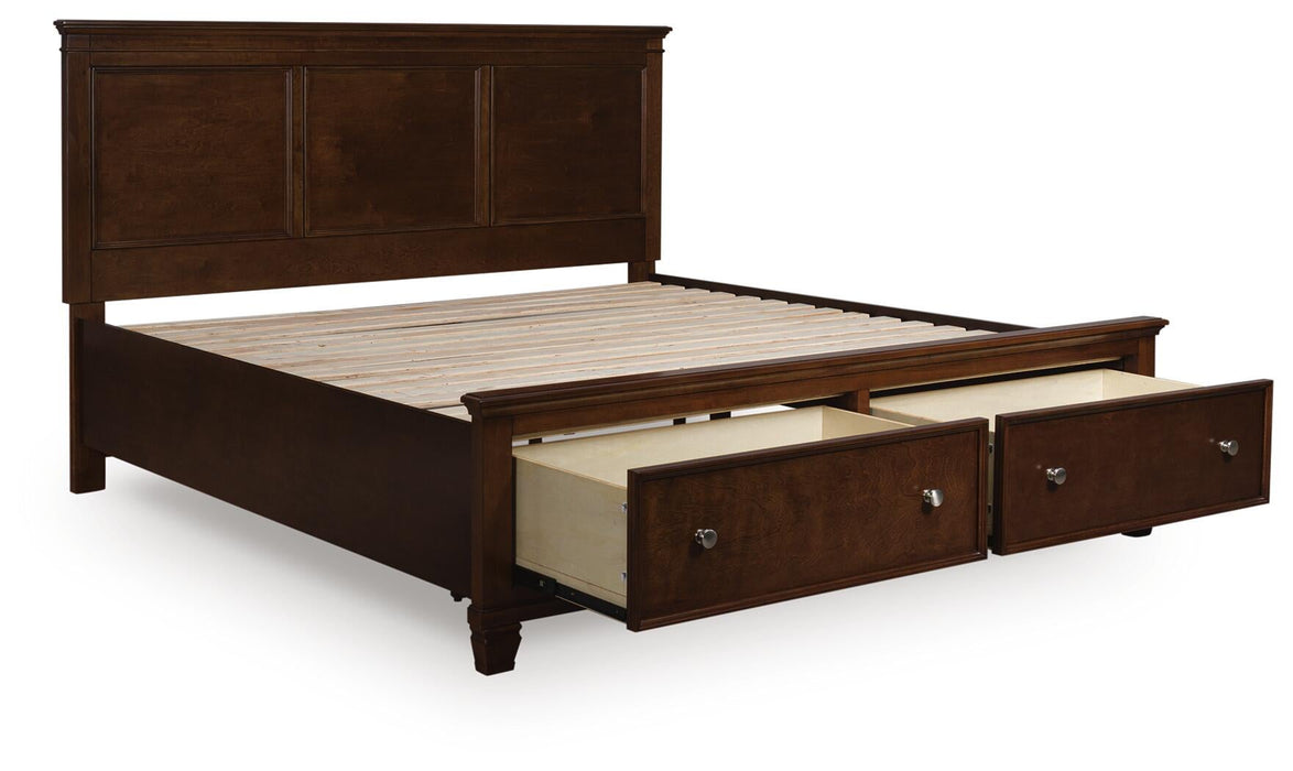 Danabrin California King Panel Storage Bed