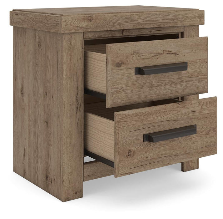 Ashley Express - Oliandon Two Drawer Night Stand