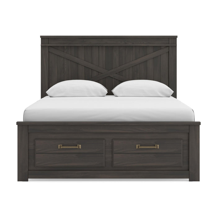 Ashley Express - Vonitta Bay Queen Panel Storage Bed