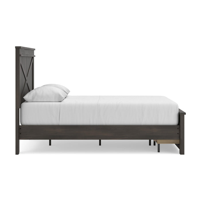 Ashley Express - Vonitta Bay Queen Panel Storage Bed