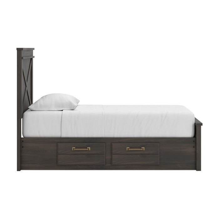 Ashley Express - Vonitta Bay Twin Panel Storage Bed