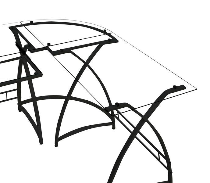 Dazenus - Desk - Glass Top