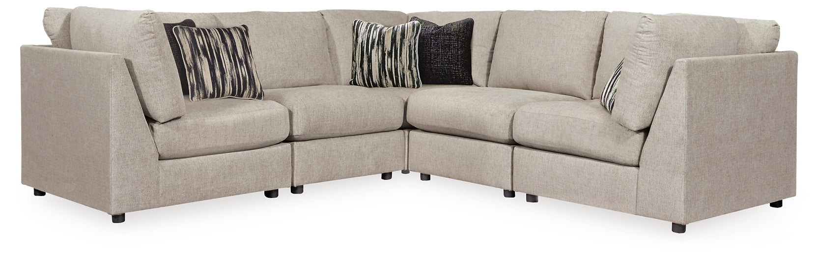 Kellway 5-Piece Sectional with Ottoman