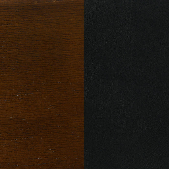 Broxton Upholstered Swivel Bar Chair Chestnut (Set of 2)