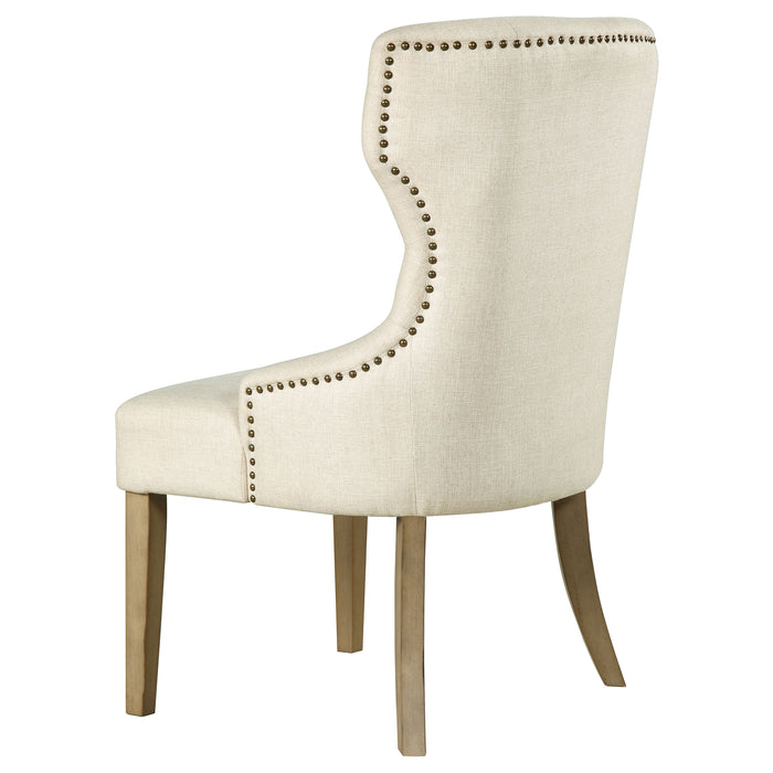 Baney Tufted Upholstered Dining Chair Beige