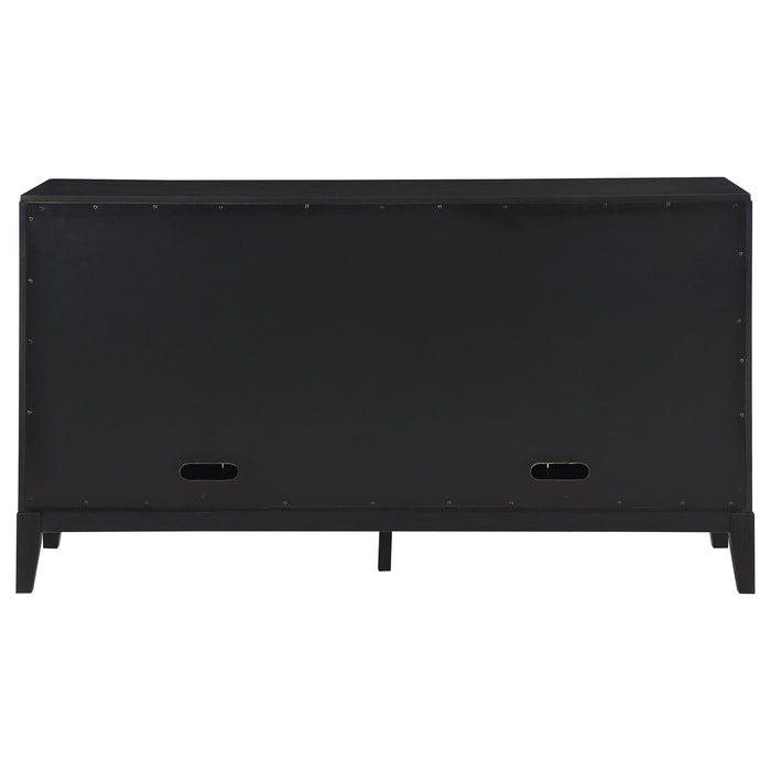 Brookmead 2-drawer Sideboard Buffet with Storage Cabinet Black