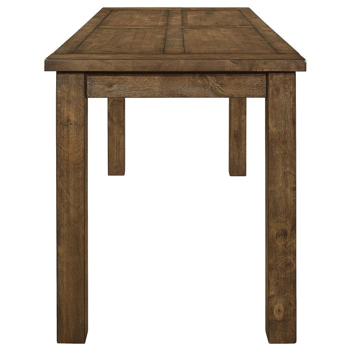 Coleman Counter Height Table Rustic Golden Brown