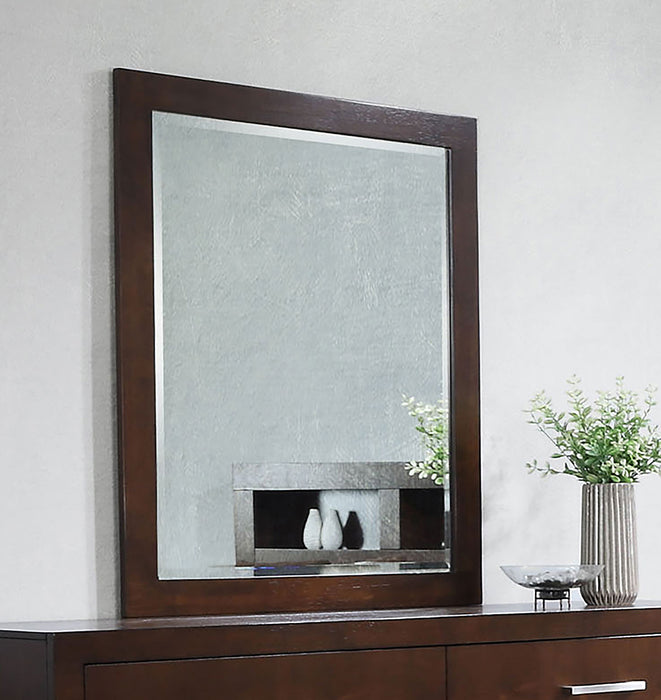 Jessica Dresser Mirror Cappuccino Brady Home Furniture Jessica Dresser Mirror Cappuccino Brady Home Furniture
