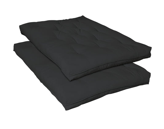 9" Premium Innerspring Futon Pad Black