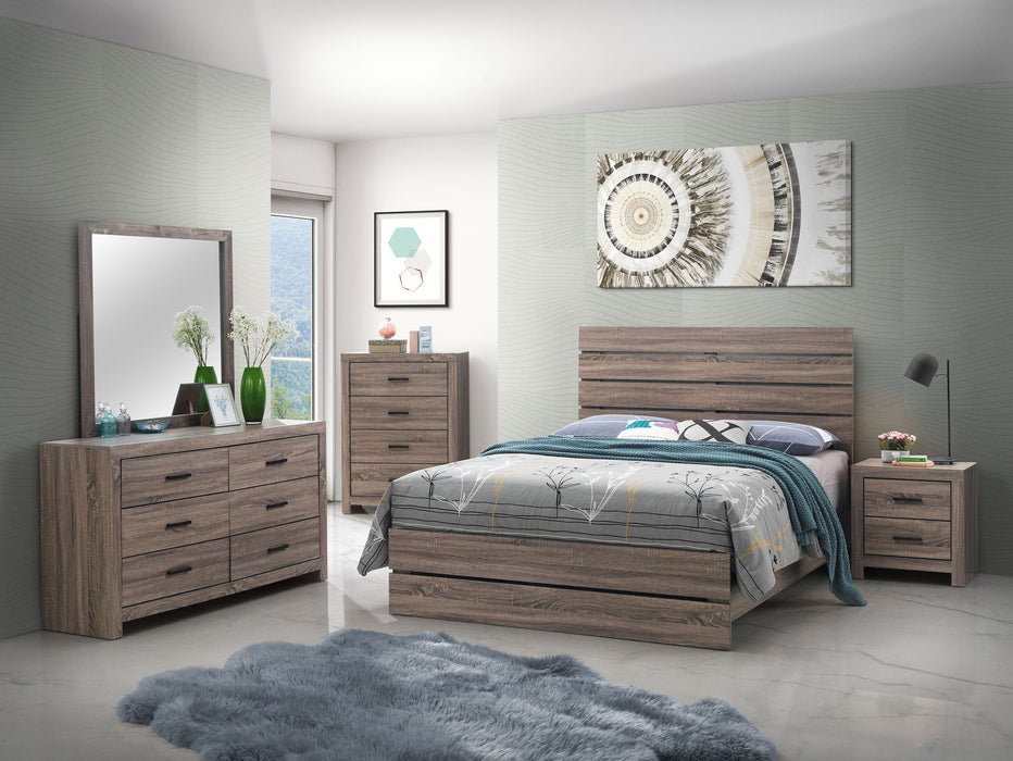 Brantford 4-drawer Bedroom Chest Barrel Oak