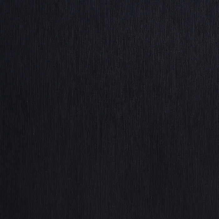 Marceline Wood Full LED Panel Bed Black