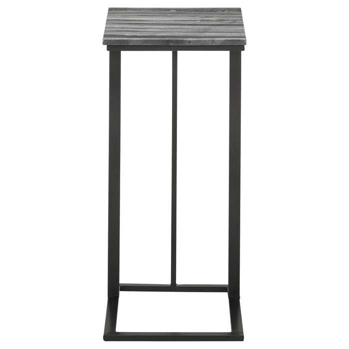 Vicente Accent Table with Marble Top Grey